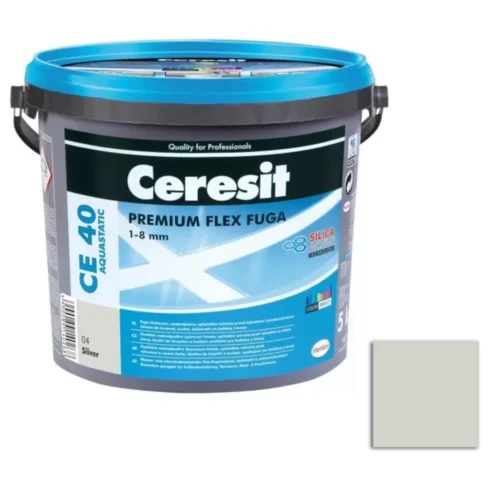 Fuga cementowa Ceresit Ce40 Srebrny 5kg