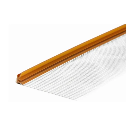 Listwa przyokienna z siatką 3m - Złoty dąb